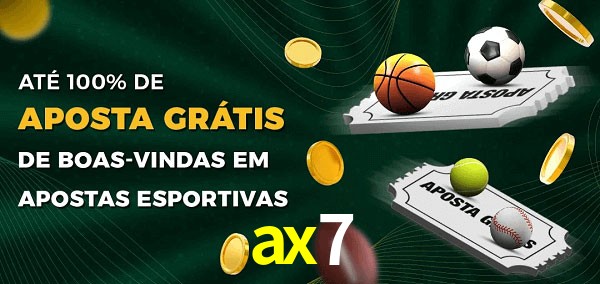 ax7 Ate 100% de Aposta Gratis